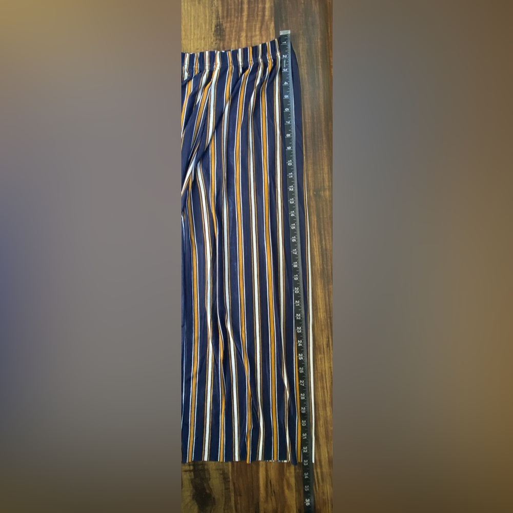 Striped Wide-Leg Pants Women’s Size One-Size - Picture 6 of 6
